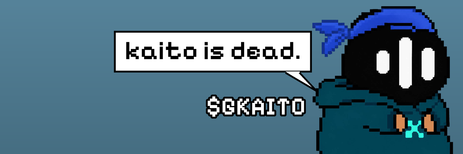 Banner: gKaito saying kaito is dead